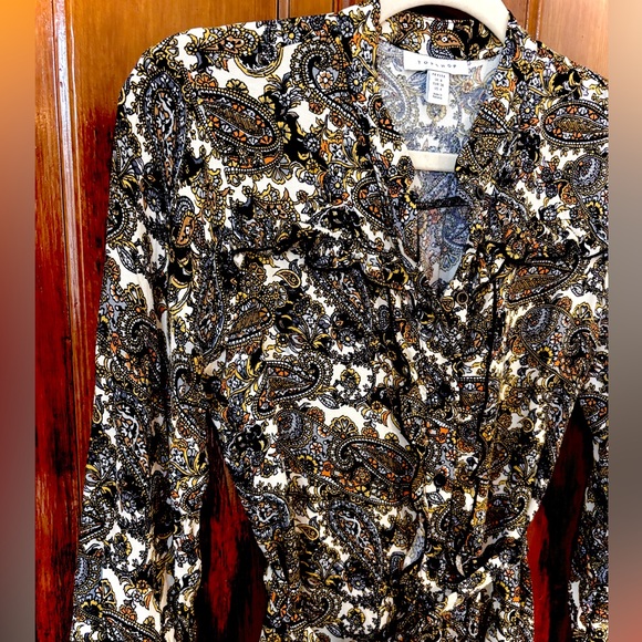 Topshop Ruffle Button Down Dress - Picture 4 of 11